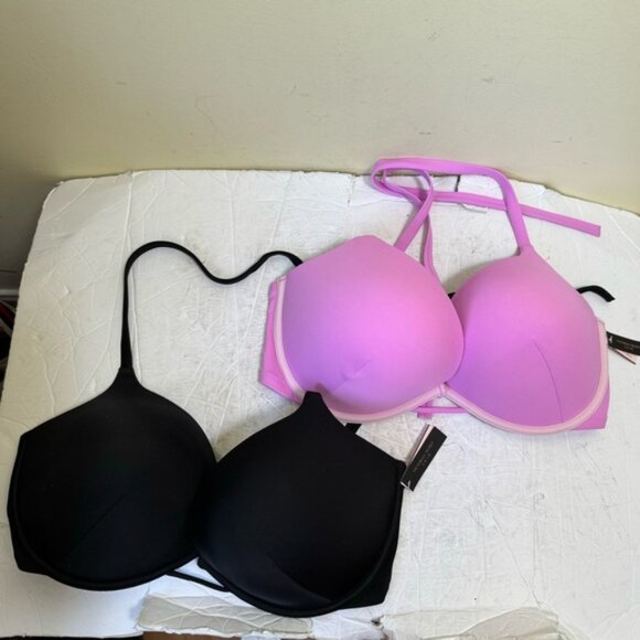 VICTORIA'S SECRET SWIM Bra NEW Push-Up Bikini Top Mix & Match Bombshell Barbie - Picture 15 of 16